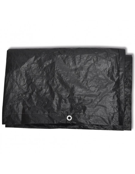 Copertura per Mobili da Giardino con 10 Occhielli 260x260x90 cm