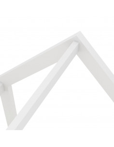 Giroletto Bambini con Cassetto Bianco Pino Massello 80x160 cm