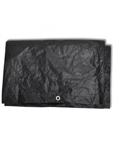 Copertura per Mobili da Giardino con 8 Occhielli 300x140x90 cm