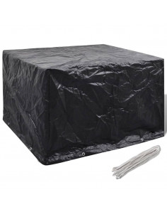 Copertura per Mobili da Giardino con 8 Occhielli 135x135x90 cm 2