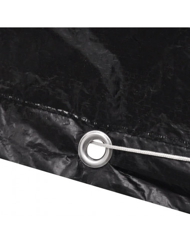 Copertura per Mobili da Giardino con 8 Occhielli 140x70x90 cm