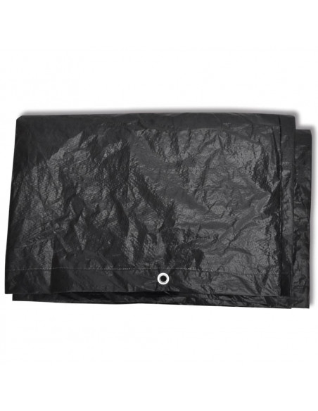 Copertura per Mobili da Giardino con 8 Occhielli 140x70x90 cm