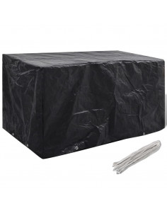 Copertura per Mobili da Giardino con 8 Occhielli 180x70x90 cm 2
