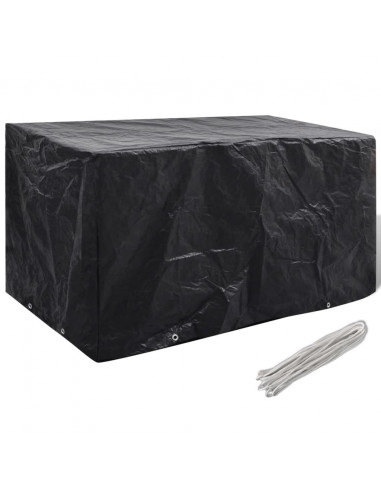 Copertura per Mobili da Giardino con 8 Occhielli 180x70x90 cm