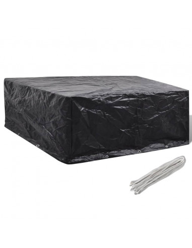 Copertura per Mobili da Giardino con 10 Occhielli 260x260x90 cm