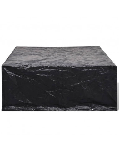 Copertura per Mobili da Giardino con 10 Occhielli 260x260x90 cm