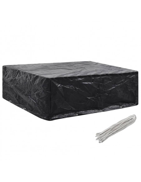 Copertura per Mobili da Giardino con 8 Occhielli 250x210x90 cm