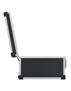 Custodia CD per 40 CD in Alluminio ABS Nero