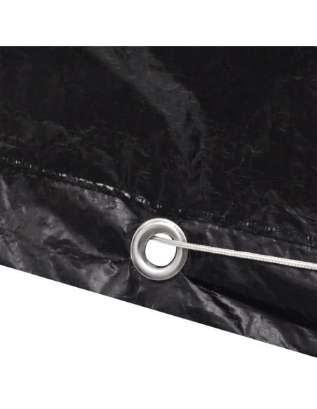 Copertura per Mobili da Giardino con 8 Occhielli 250x210x90 cm