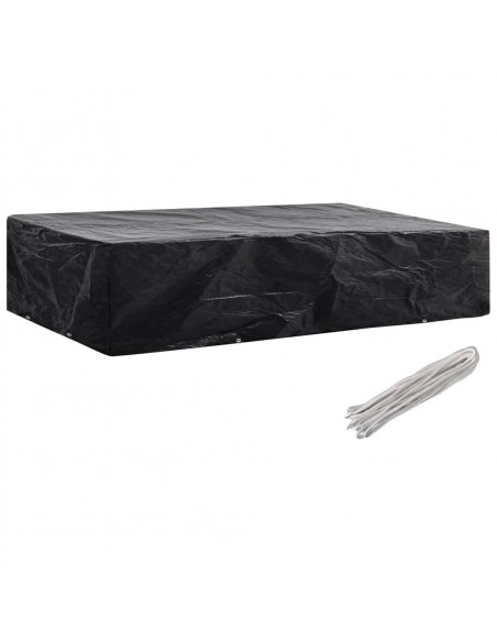 Copertura per Lettino Prendisole con 8 Occhielli 218x77x55 cm
