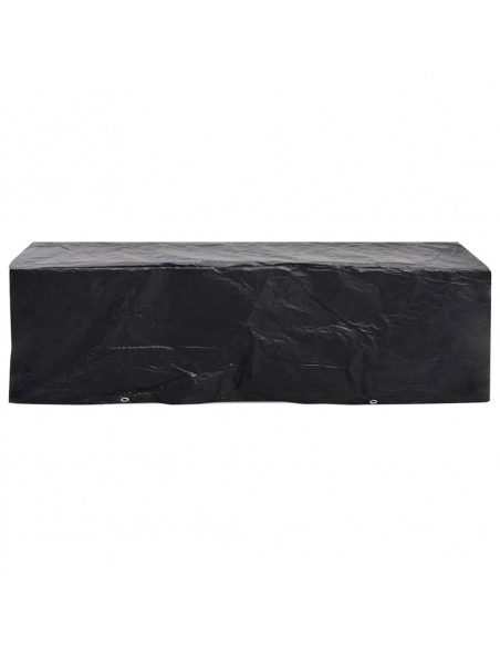 Copertura per Lettino Prendisole con 8 Occhielli 218x77x55 cm