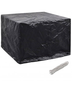 Copertura per Mobili da Giardino con 8 Occhielli 122x112x98 cm 2