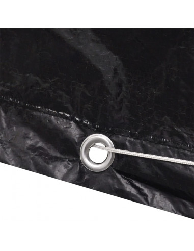 Copertura per Mobili da Giardino con 8 Occhielli 122x112x98 cm