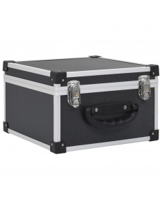 Custodia CD per 40 CD in Alluminio ABS Nero 2