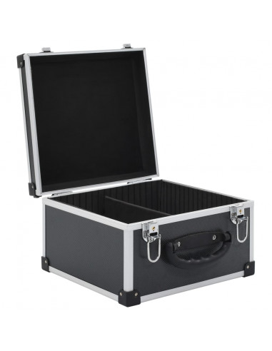 Custodia CD per 40 CD in Alluminio ABS Nero