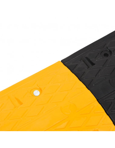 Dossi 4 pz Giallo e Nero 97x32,5x4 cm in Gomma