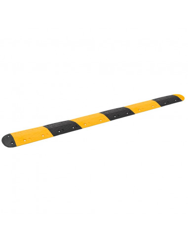 Dosso Giallo e Nero 323x32,5x4 cm in Gomma