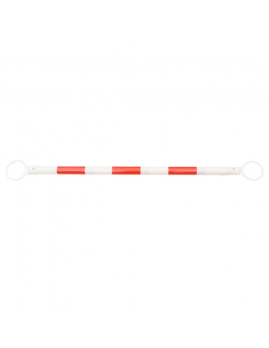 Barre Retrattili per Coni Stradali 10 pz ABS 116-197 cm