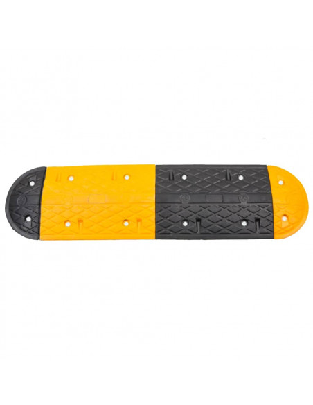 Dosso Giallo e Nero 129x32,5 x 4 cm in Gomma