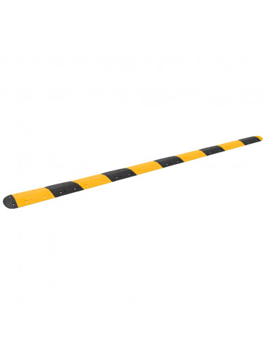 Dosso Giallo e Nero 517x32,5x4 cm in Gomma