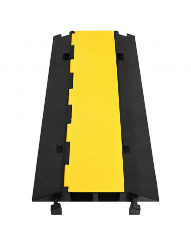 Dosso Passacavi con 2 Canali 100 cm in Gomma