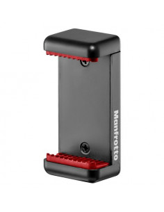 Adattatore smartphone Manfrotto MCLAMP PIXI Clamp Black e Red Black e