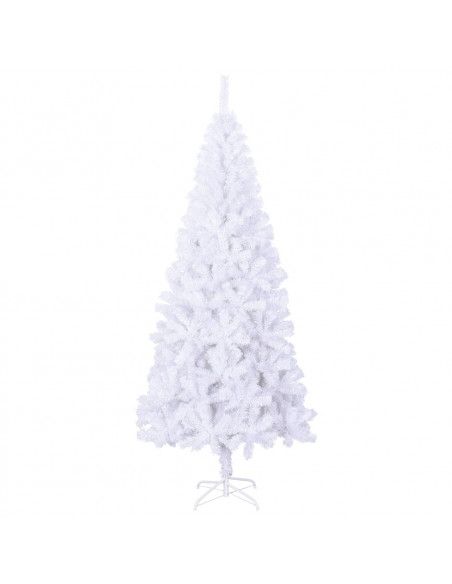 Albero Natale Artificiale con Supporto Acciaio 210 cm 910 Rami