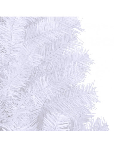 Albero Natale Artificiale con Supporto Acciaio 210 cm 910 Rami