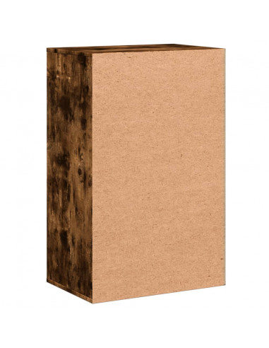 Armadietto Rovere Fumo 56,5x39x90 cm in Legno Multistrato
