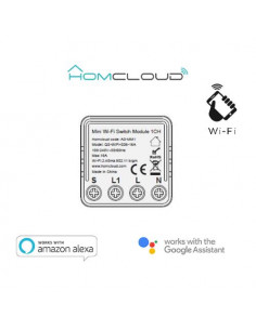 Homcloud Modulo Interruttore Mini 1 canale Wi-Fi