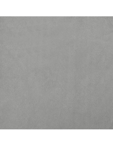 Divano per Bambini Grigio Chiaro 70x40x24 cm in Velluto