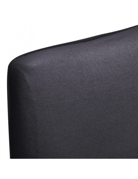 Fodera Elastica per Sedie 6 pz Antracite