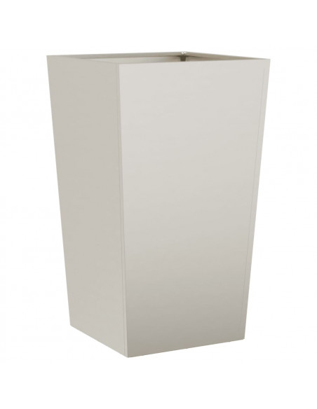 Fioriere da Giardino 2 pz 45x45x75 cm in Acciaio Corten