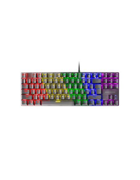 MARSGAMING TAST GAMING MK-80BIT BLACK MECC SWITCH BLUE12*RAINBOW RGB IT