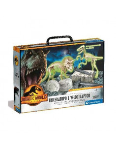 JW3 - TRICERATOPO + VELOCIRAPTOR