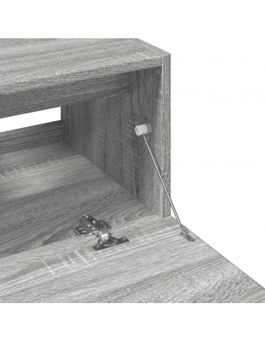 Mobile Lavabo Grigio Sonoma 59x37x59 cm in Truciolare