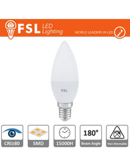 LAMPADA OLIVA - 5,5W 3000K E14