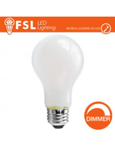 LUCE CALDA - 3000K LAMPADA FILAMENTO OPALE GOCCIA - 14W 3000K E27 DIMMERABILE