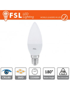 Luce Naturale - 4000K Lampada Oliva - 7,5W 4000K E14