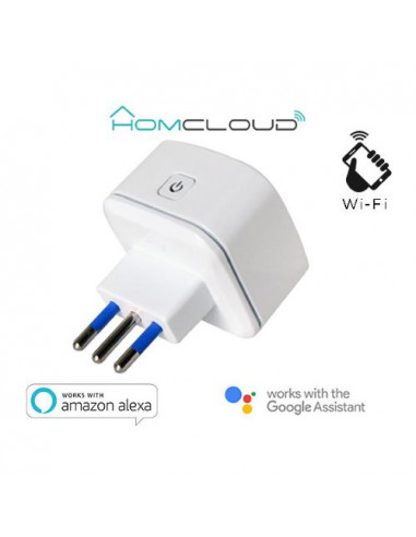 Homcloud Presa Intelligente Wi-Fi 10A Italiana