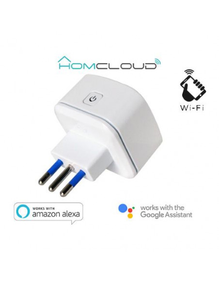 Homcloud Presa Intelligente Wi-Fi 10A Italiana