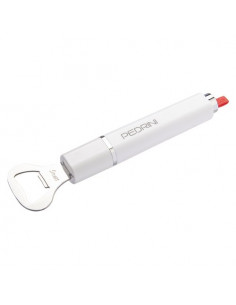 Leva capsule Pedrini 0772 LILLO STILE Inox lucido e Bianco Inox lucido