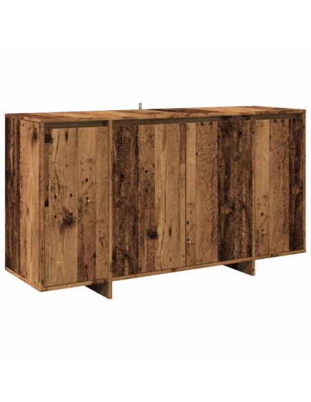 Credenza Legno Antico 135x41x75 cm in Truciolato