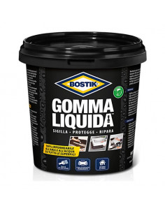 Idropittura per muro Uhu Bostik 6310770 Gomma Liquida Nero Nero