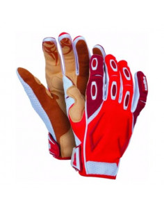 Guanti lavoro Issaline 7323 HIGH TECH RACE WORK&SPORT Bianco e Rosso B