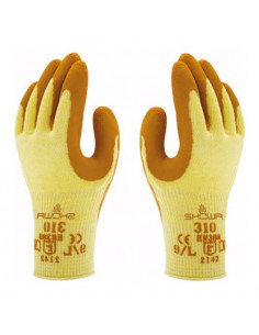 Guanti lavoro Issaline 310 SHOWA GLOVES Giallo e Arancio Giallo e Aran