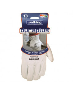 Guanti lavoro Walking 010857 DURAPLUS Bianco Bianco
