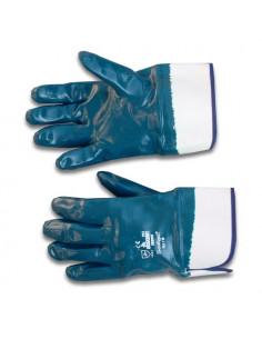 Guanti lavoro Neri 350015 NBR EDMOND 912 Bianco e Blu Bianco e Blu