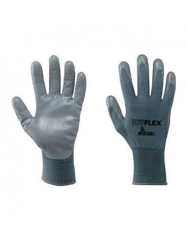 Guanti lavoro Neri 353075 NIT FLEX Grigio Grigio