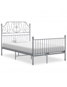 Giroletto Grigio in Metallo 120x200 cm 2